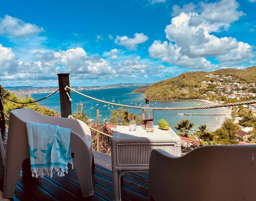 L'Amour A La Plage...Vue Mer Exceptionnelle ! Les Trois-Ilets Bagian luar foto
