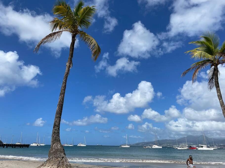 L'Amour A La Plage...Vue Mer Exceptionnelle ! Les Trois-Ilets Bagian luar foto
